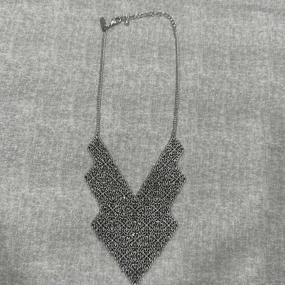 White House Black Market silver necklace